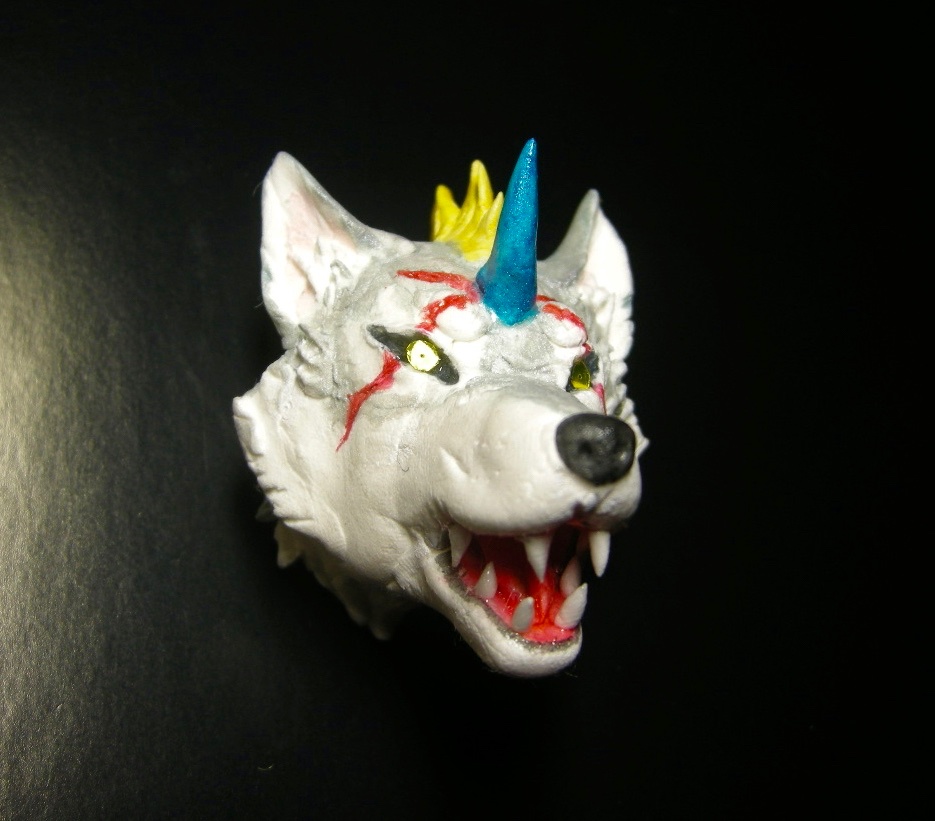 光牙頭像マグネット