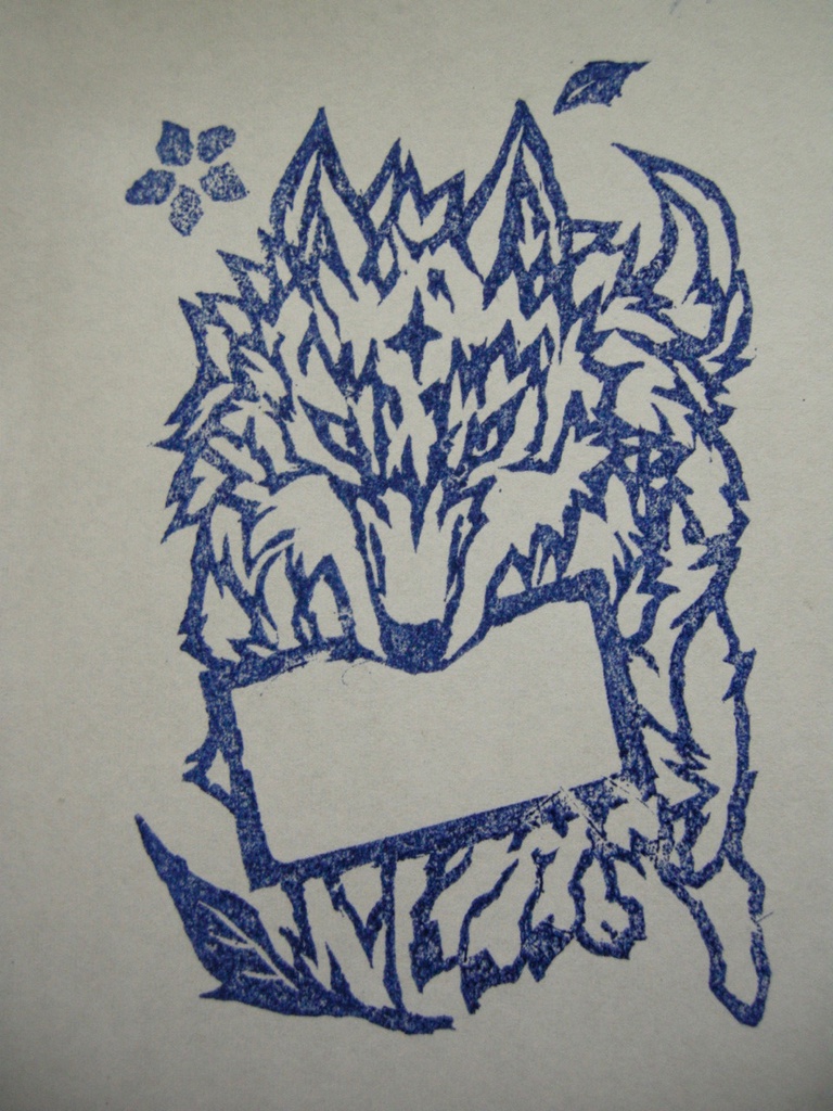 Messenger Wolf スタンプ