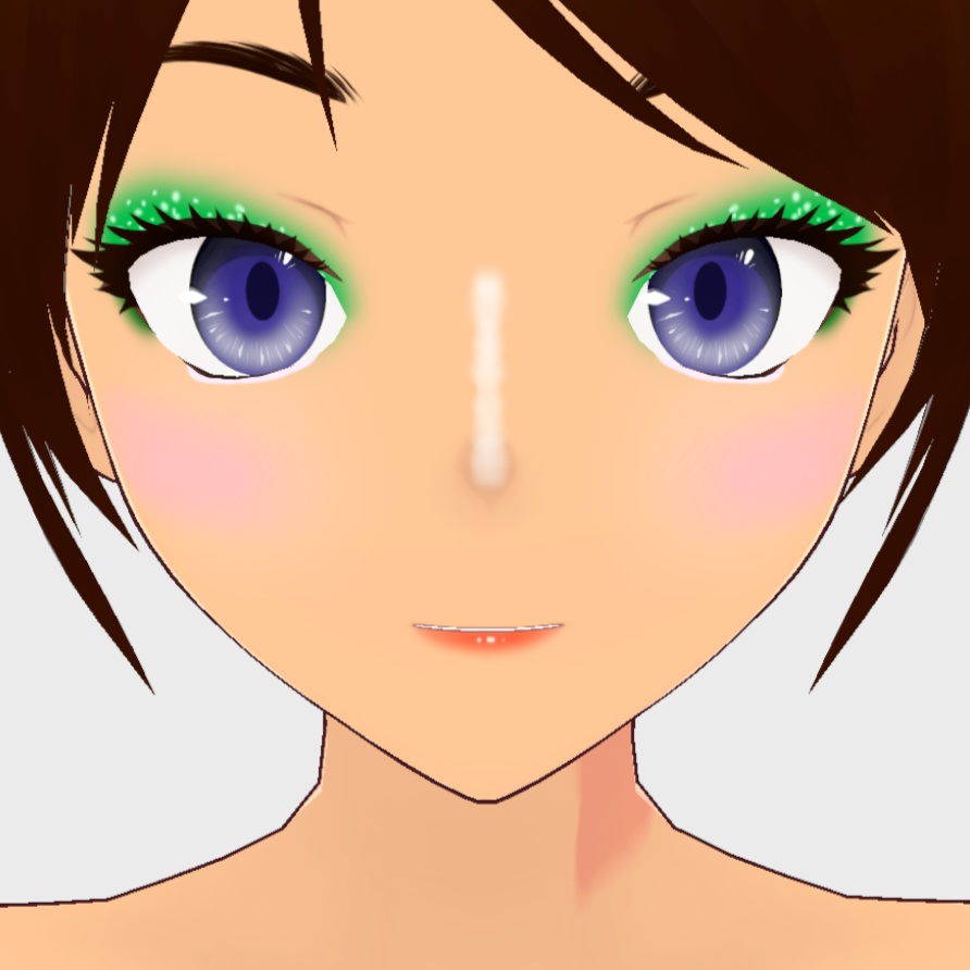 ラメ付きアイシャドウ eyeshadow with glitter