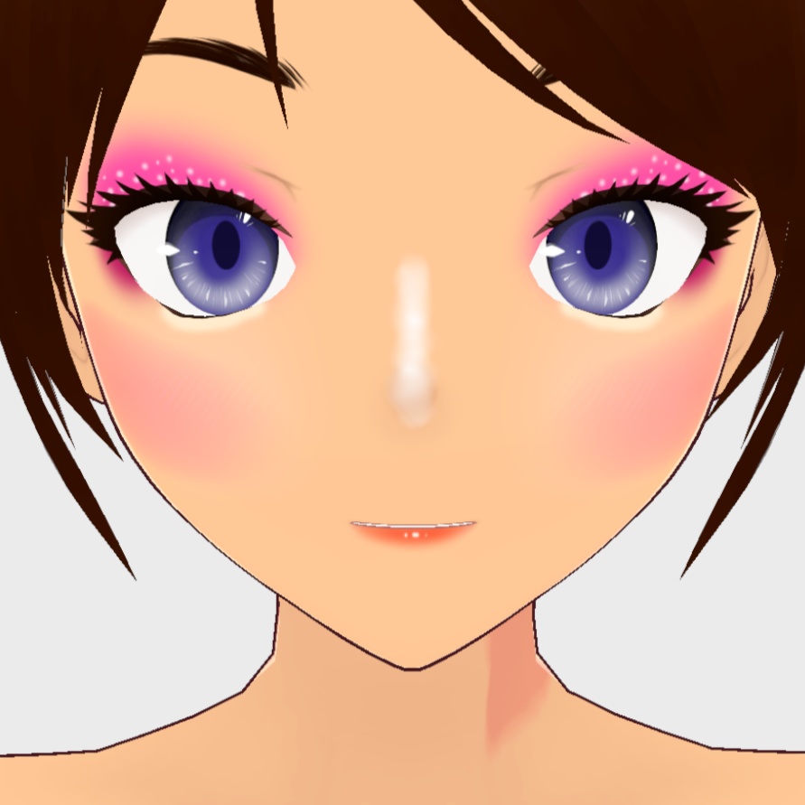 ラメ付きアイシャドウ eyeshadow with glitter