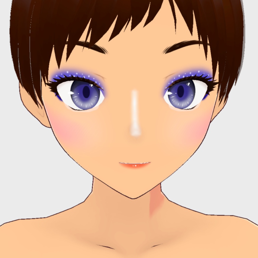 ラメ付きアイシャドウ eyeshadow with glitter