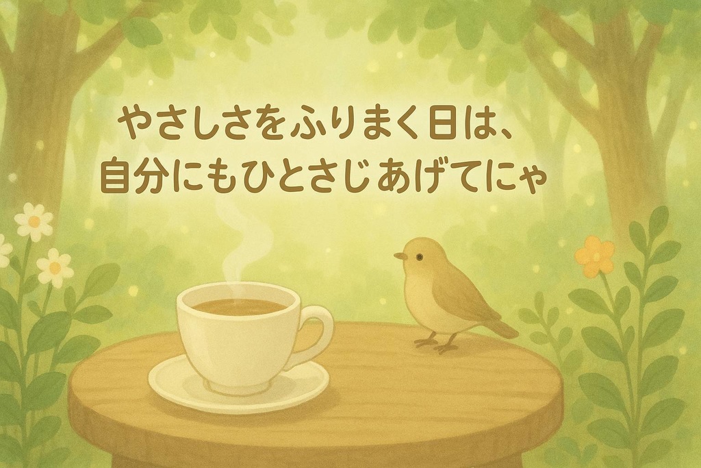 【無料5枚セット】もふっと壁紙vol.1 〜こころにそっと、ひとこと添えるにゃん〜