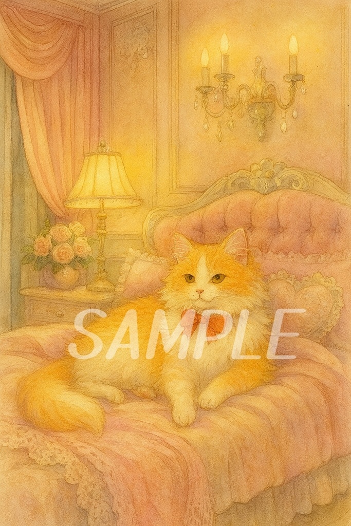 もふっと言霊 vol.3~ゆるっと流れて、にゃんとでもなるにゃん~【壁紙4枚セット】