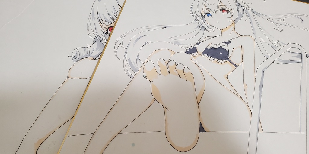 色紙【ひなゆきふるり さん】