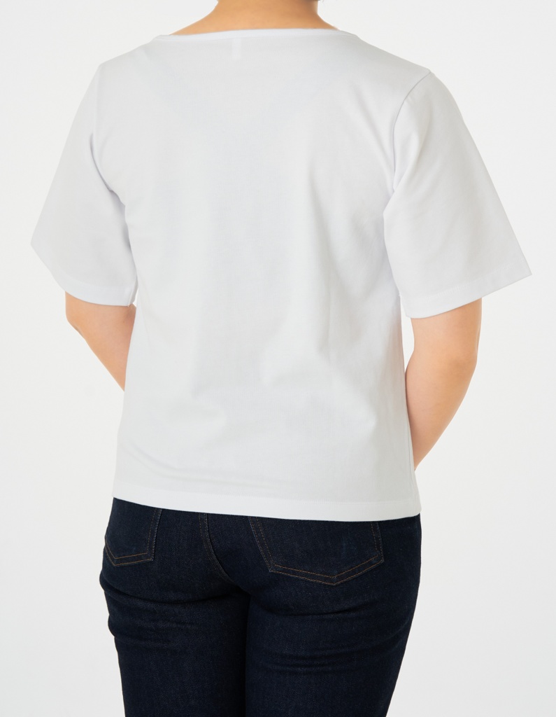 【全10色】推しカラーTシャツ(バックリボン) Sサイズ