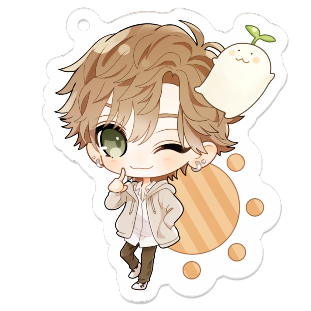 【こころのひなたにふれるじかん】アクリルキーホルダー　真嶋陽