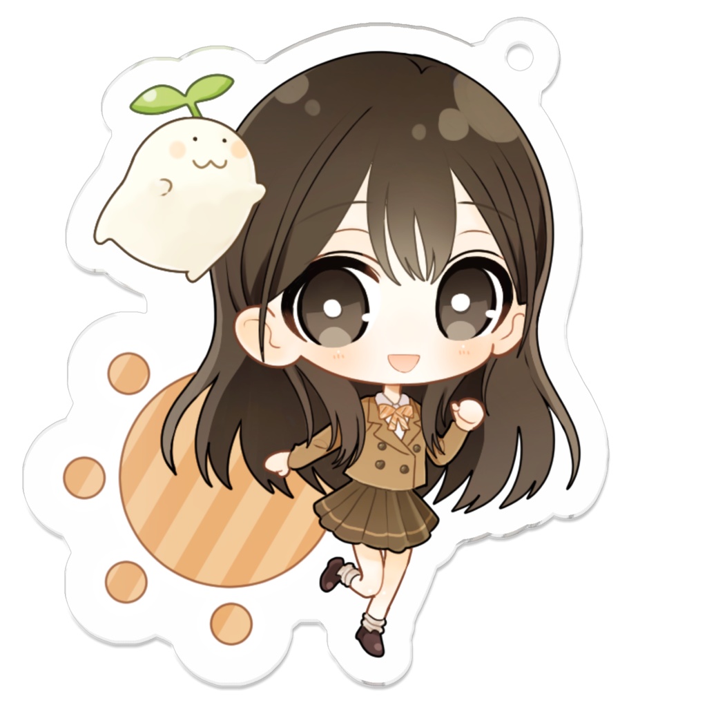 【こころのひなたにふれるじかん】アクリルキーホルダー 早川千里