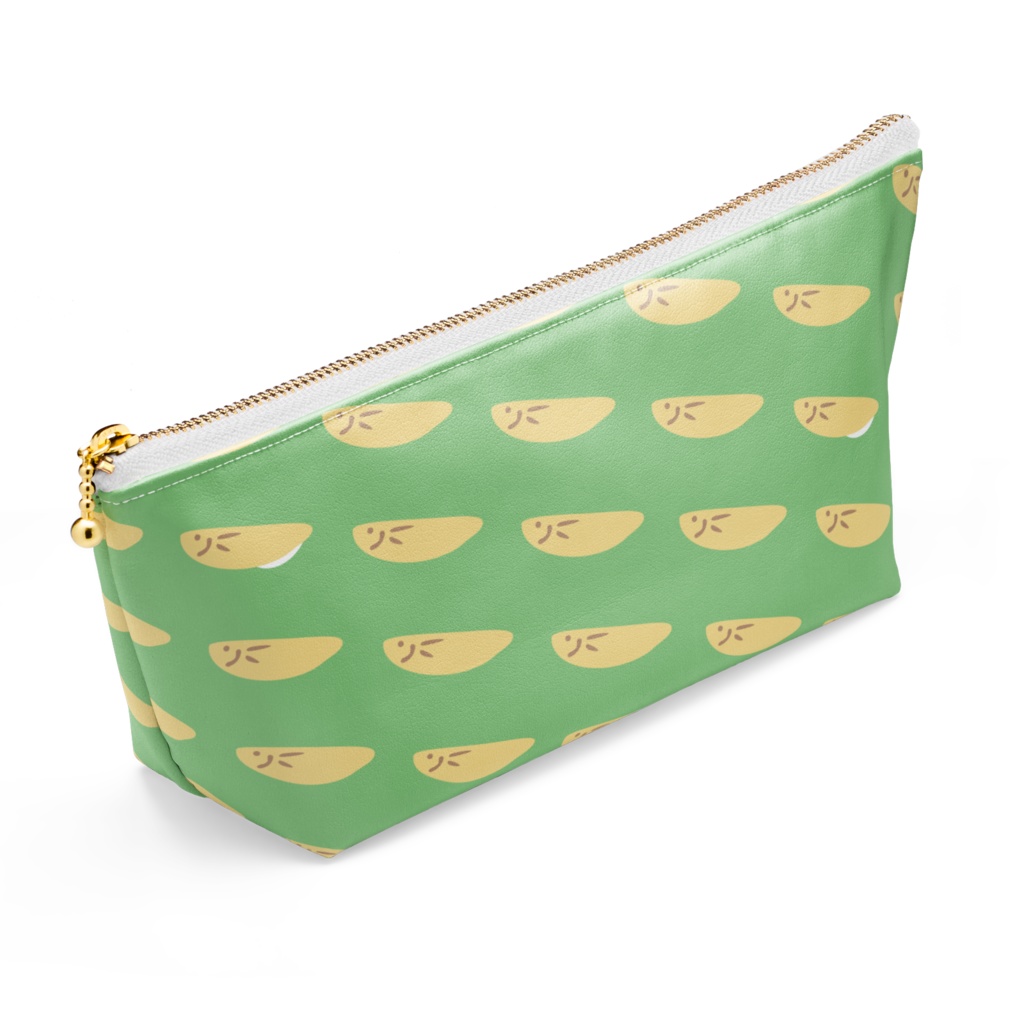 鮎菓子パターンポーチ