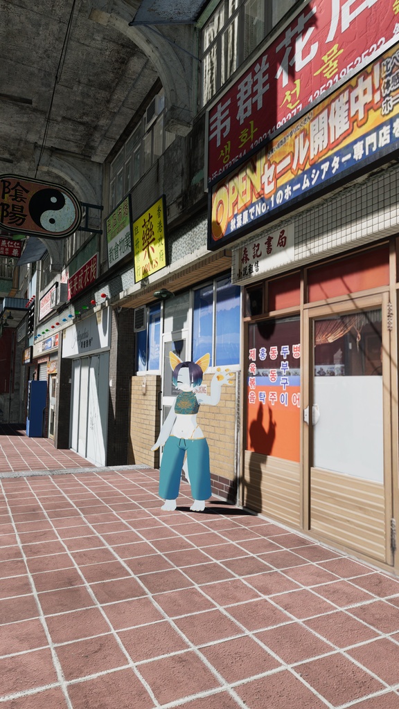 【なぎねこクン対応】24式中華ヘア・セットアップ