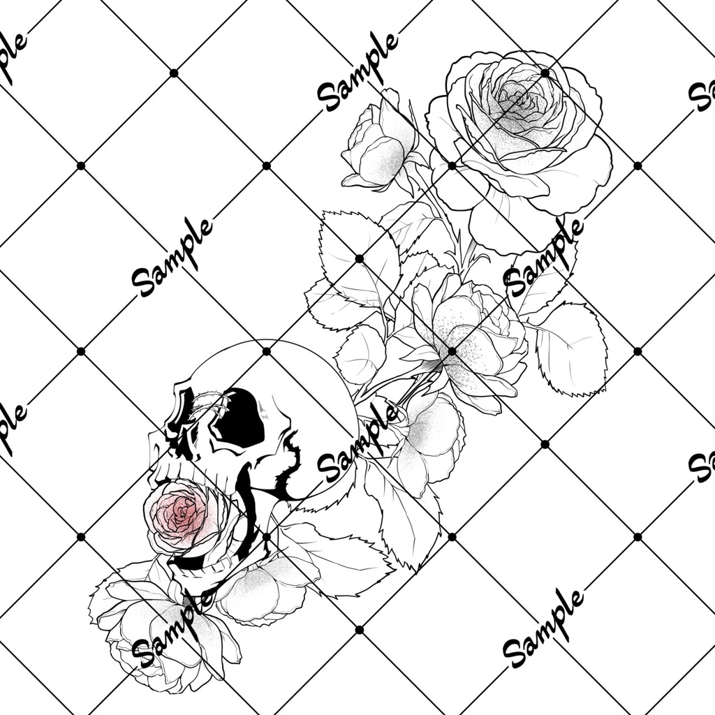 [7本の薔薇]タトゥー