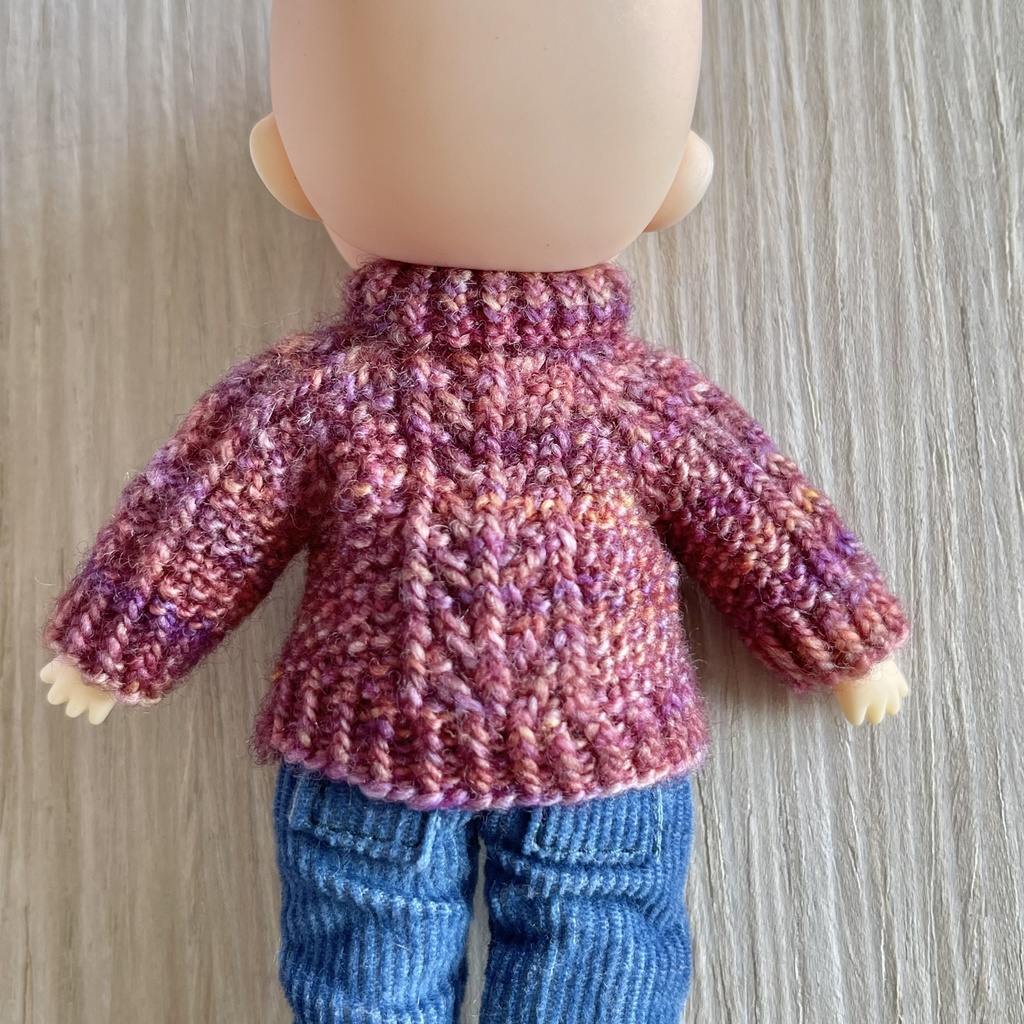 アラン模様セーター02の編み方