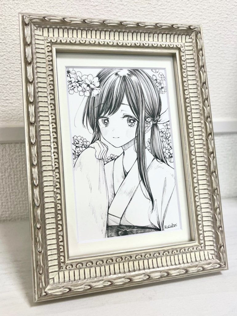 ○祈りのcorsage 絵画原画