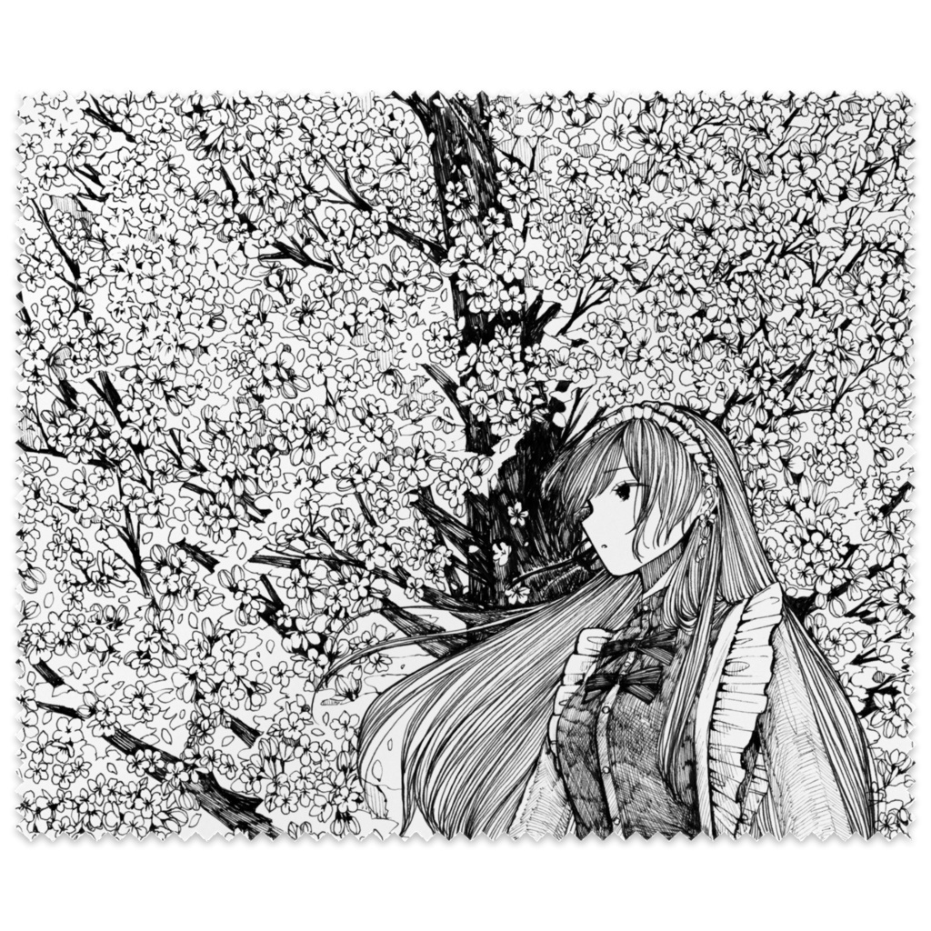 『はるがきたね』メガネ拭き