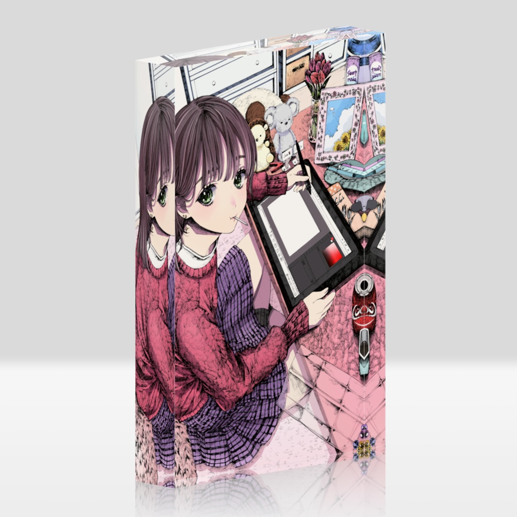 『心の真ん中を君に告げる』アクリルブロック