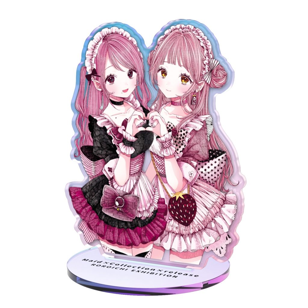 【メイドさん】オーロラアクスタ【BOOTH限定】