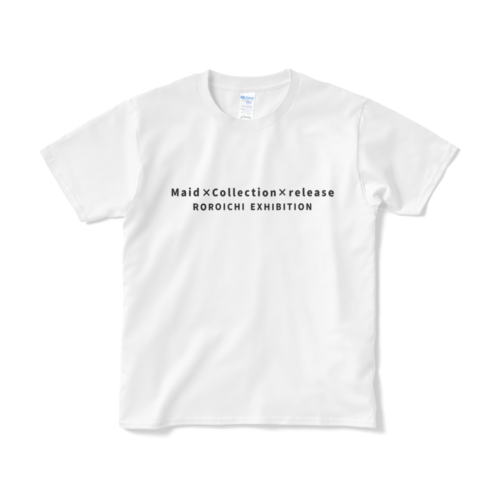 【Maid×Collection×release】両面プリントTシャツ（２色・S~XL）【BOOTH限定】