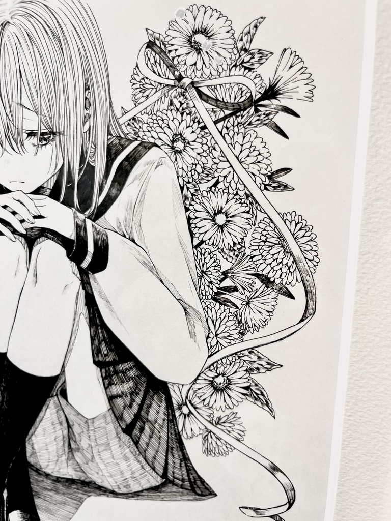 原画作品「まだ空白のとなり」