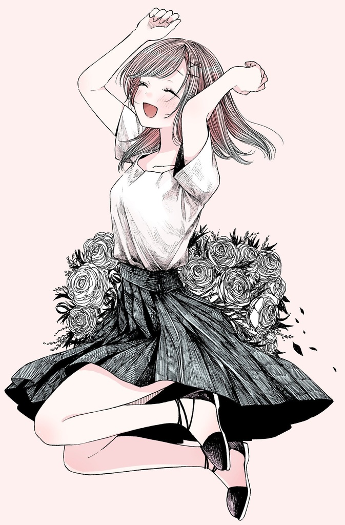 原画作品「花咲く衝動」
