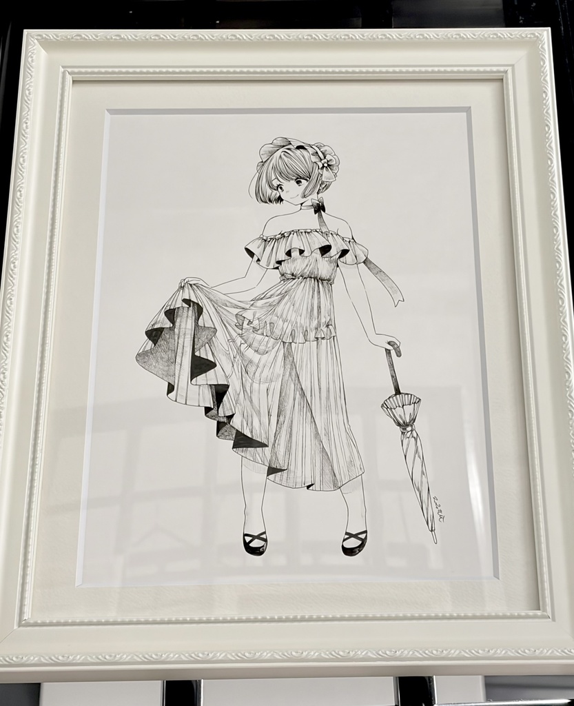 原画作品「淑女の蕾」