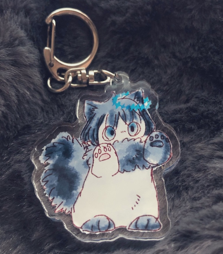 ちょうだいオベにゃんアクリルキーホルダー