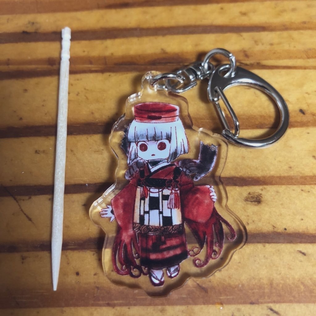 ちったい利休さんアクリルキーホルダー