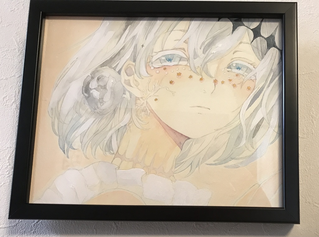 インチサイズ額装原画 傷 いなほみうか Booth