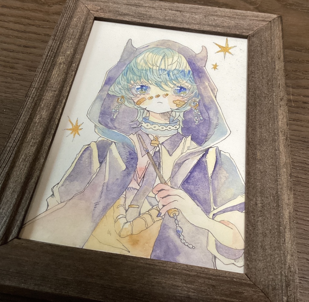 原画「魔法の杖」