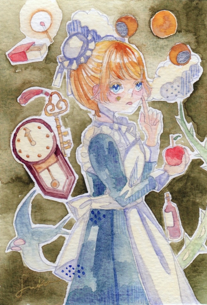 原画「秘密と物語」