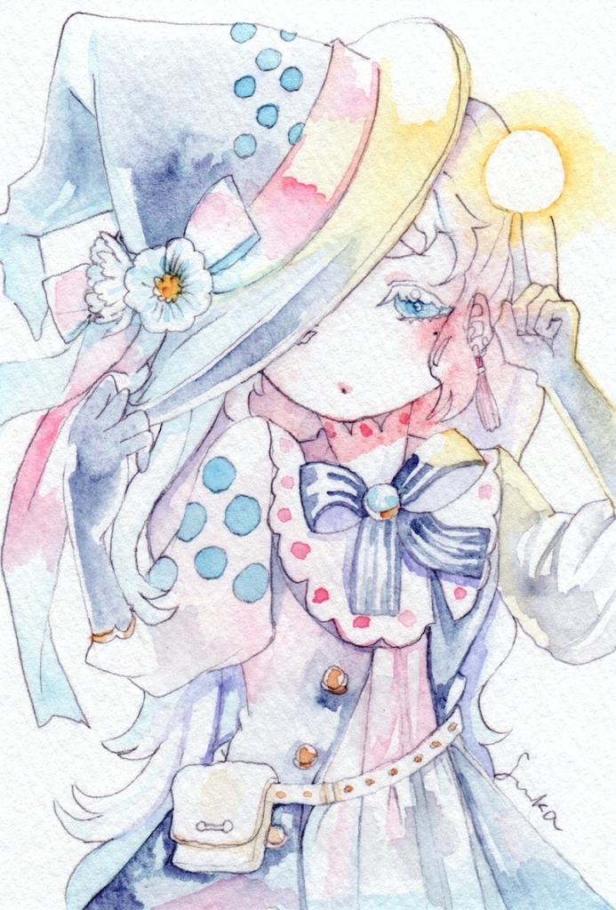 原画「魔女の答え」
