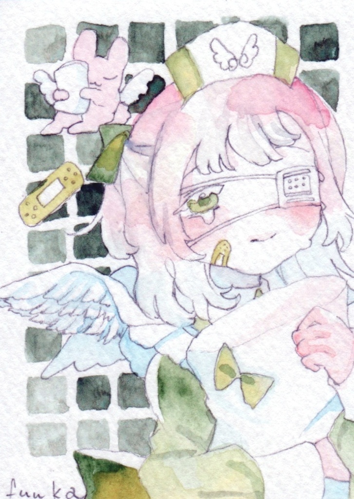 原画「自分を労って」
