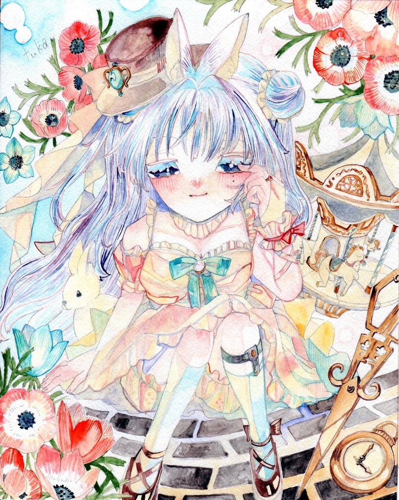 原画「はかない恋」