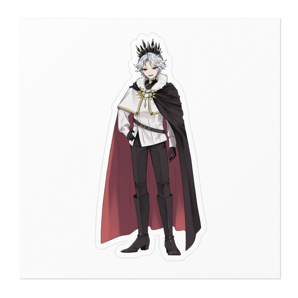 黒城レッド・ステッカー