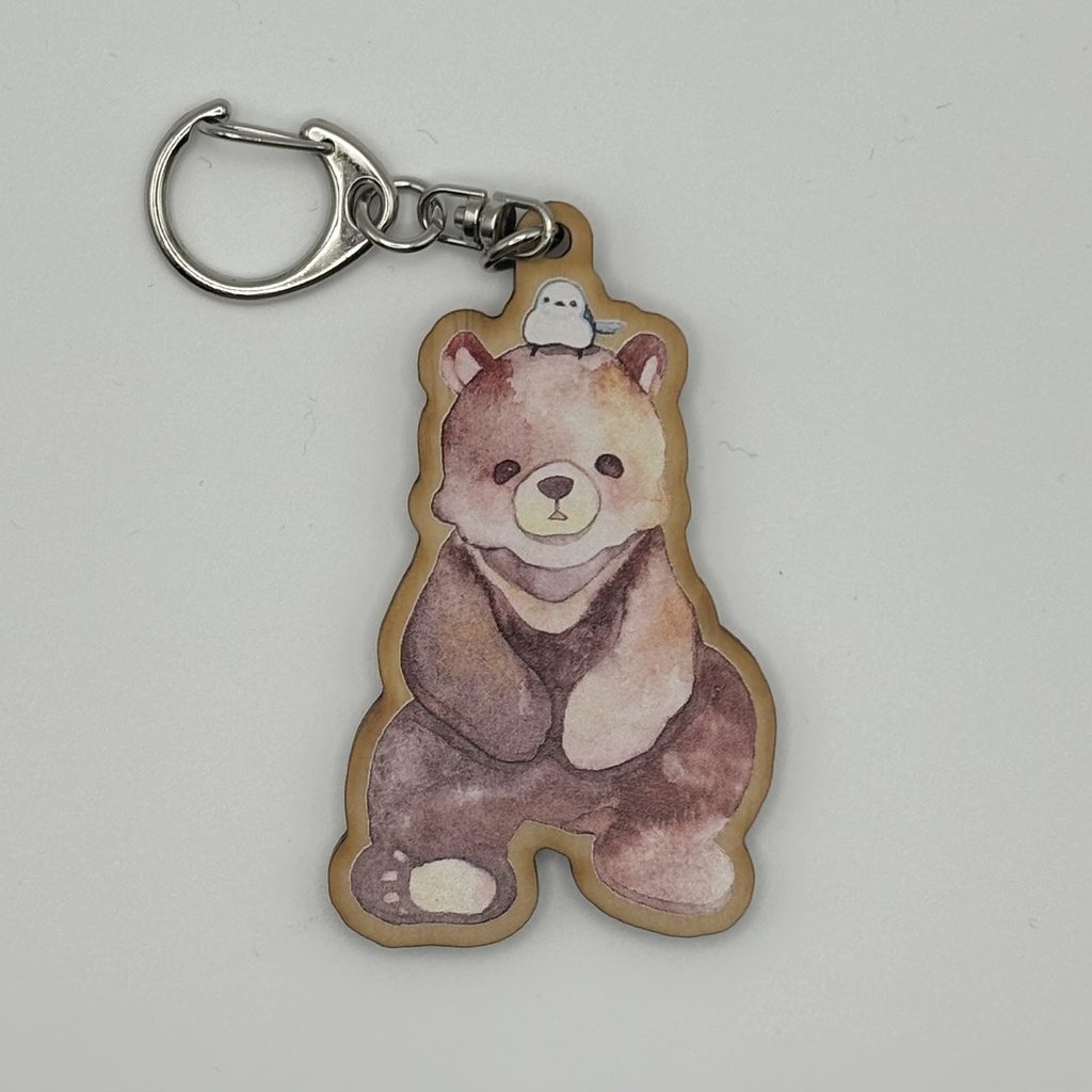 木製キーホルダー