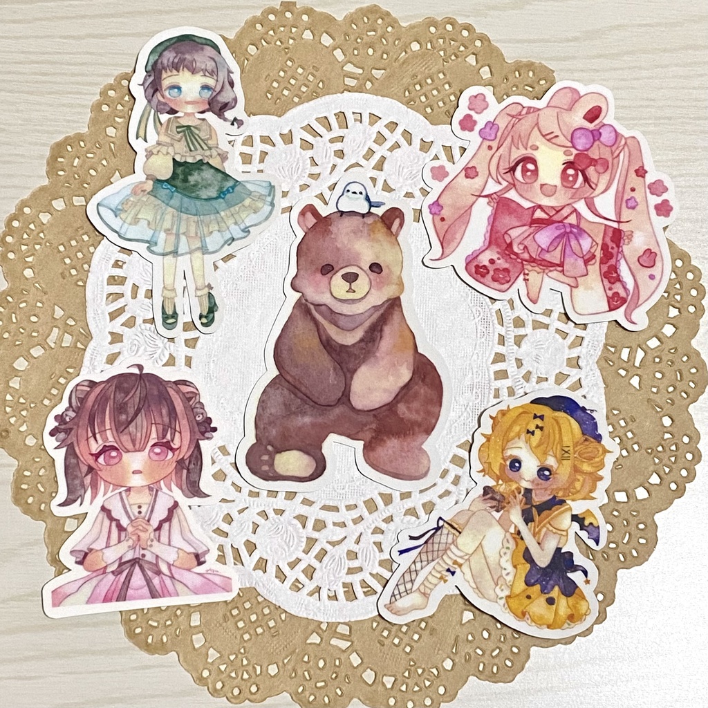 おおきめステッカー No.1