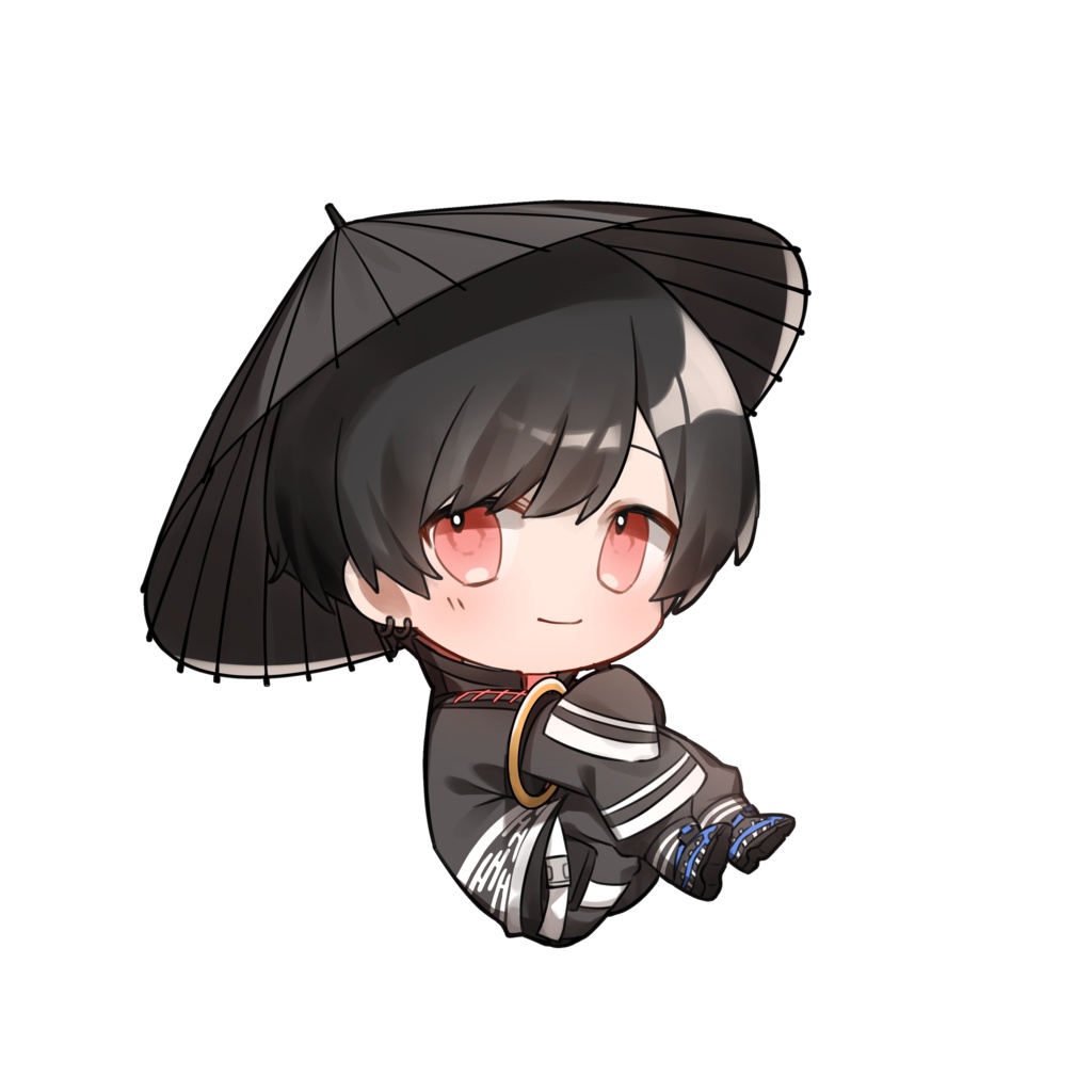 れんがアクリルキーホルダー 堕天使ver.【Vtuber 1st Anniversary goods】