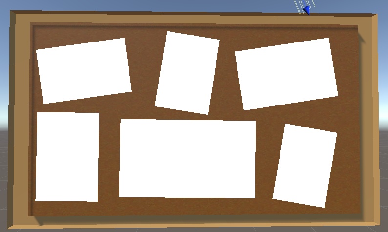 【VRChat想定】すぐ使える!写真が飾れるコルクボード【ワールドアセット】