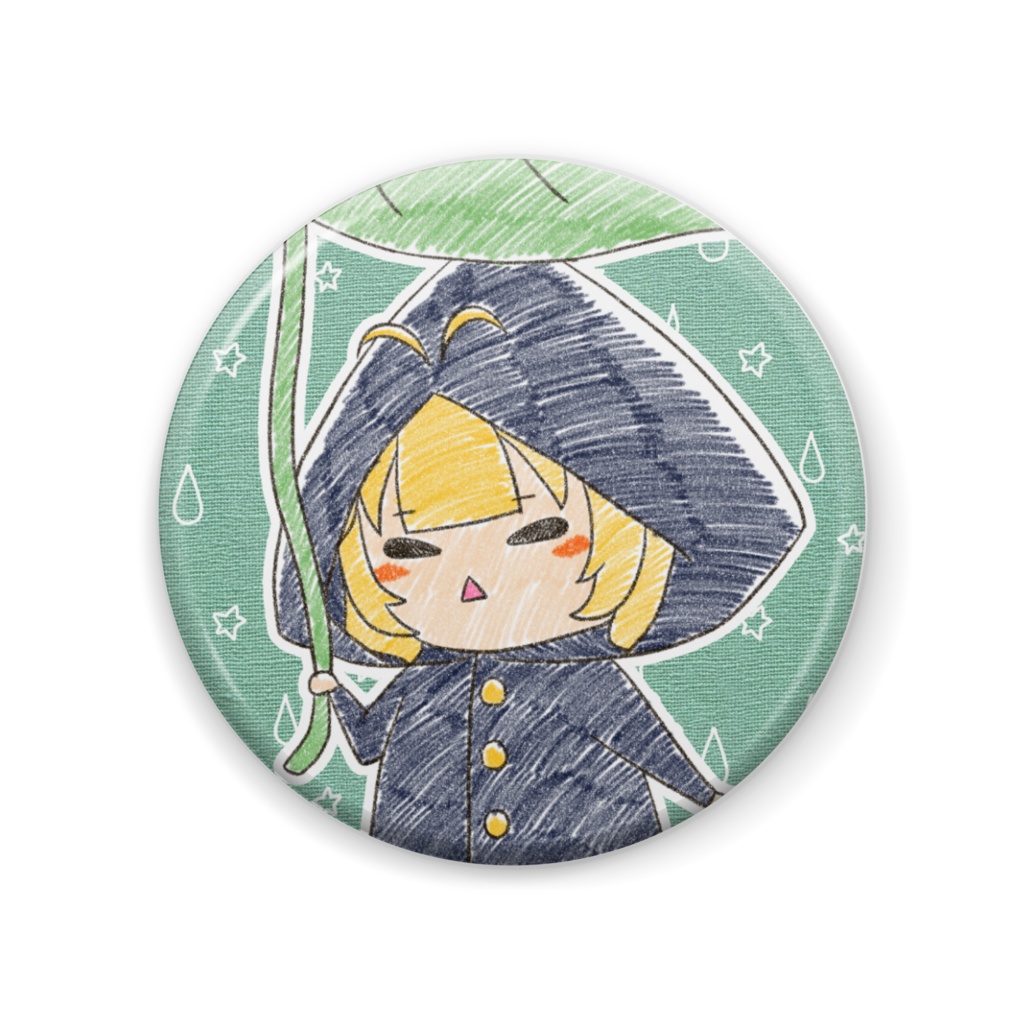 あめのこ缶バッジ