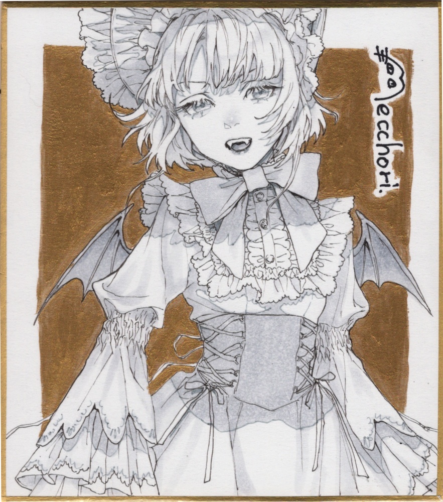 ◆1点モノ◆手描きミニ色紙(6/13弾)  11月27日17：00〜