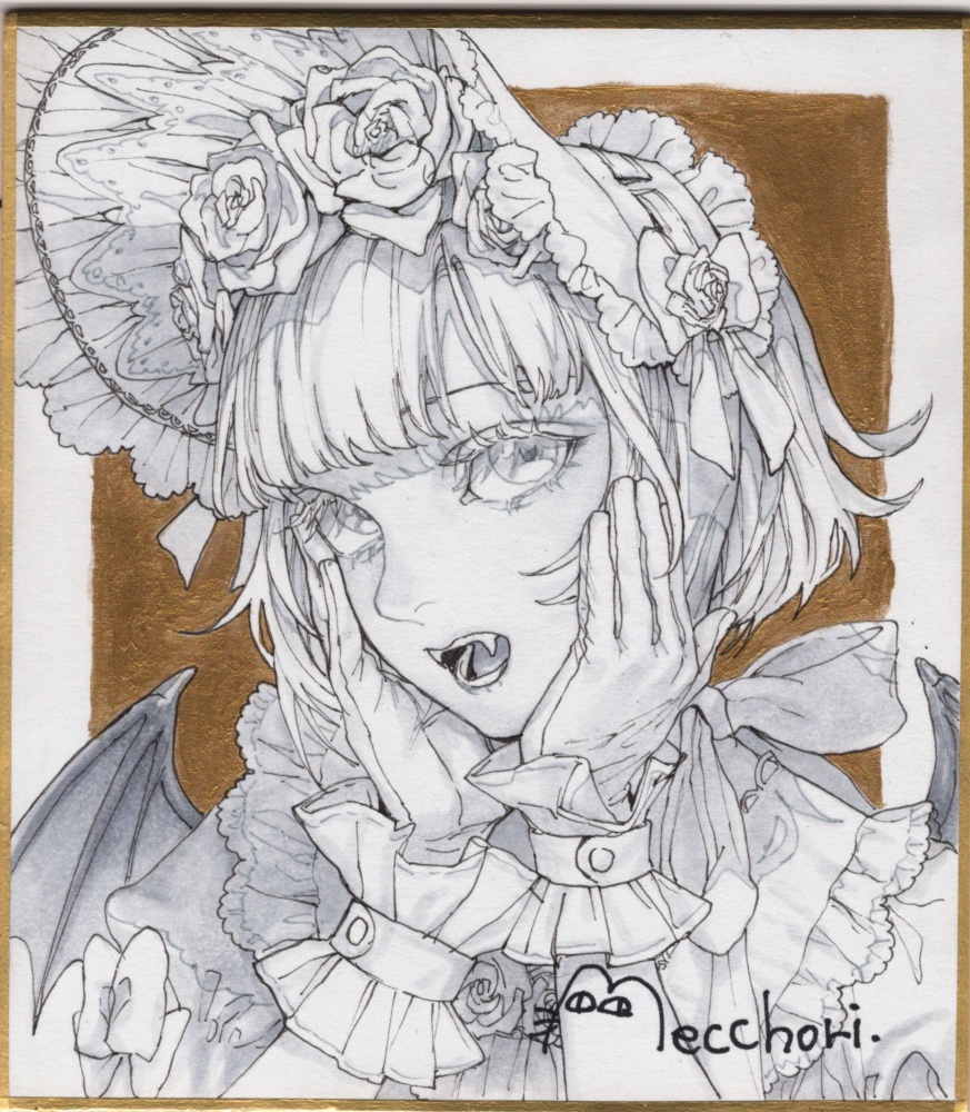 ◆1点モノ◆手描きミニ色紙(7/13弾)  11月28日17：00〜