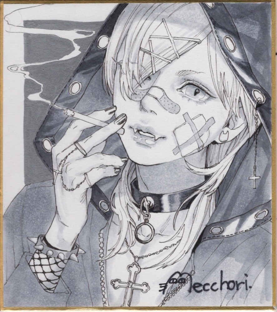 ◆1点モノ◆手描きミニ色紙(9/13弾)  11月30日17：00〜