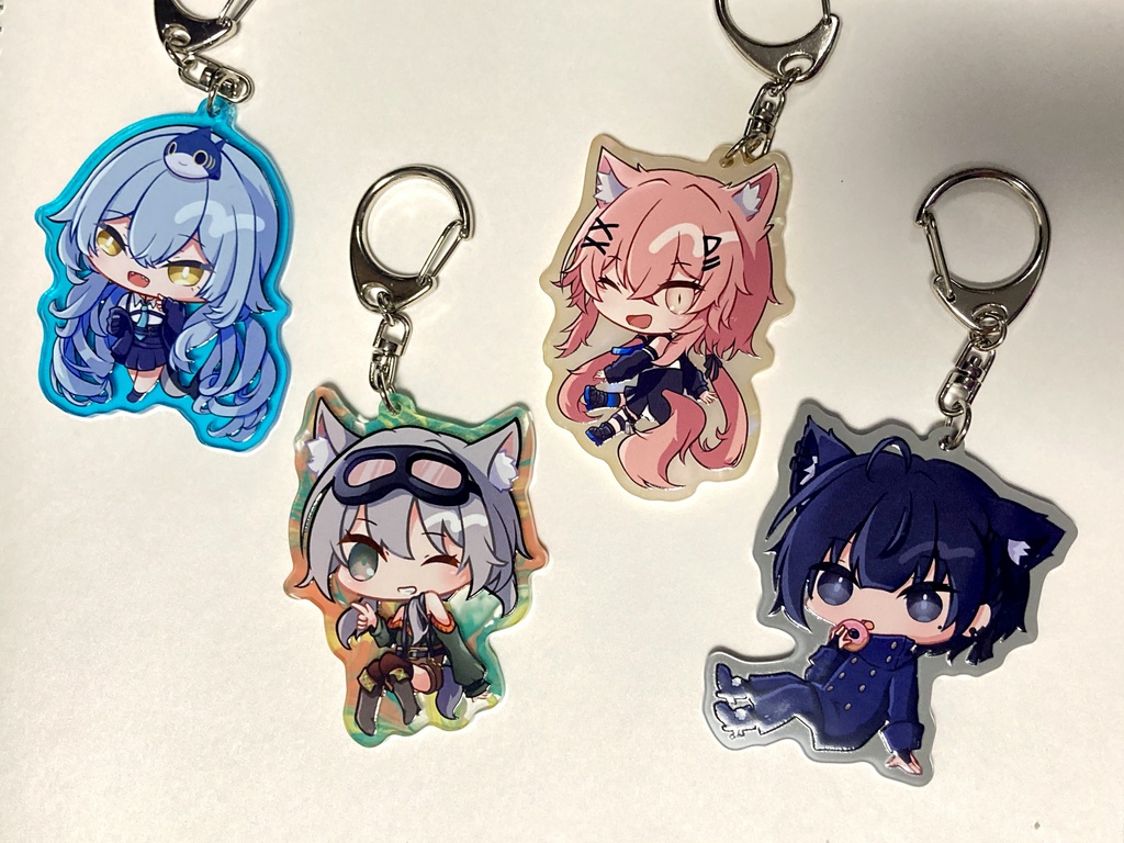 VRC アバターアクリルキーホルダー【二次創作】