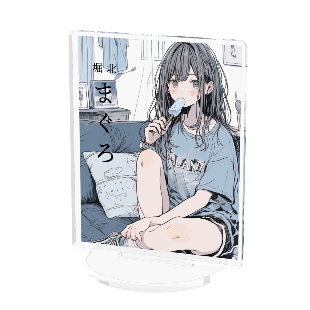 最後尾札デザインアクリルスタンド