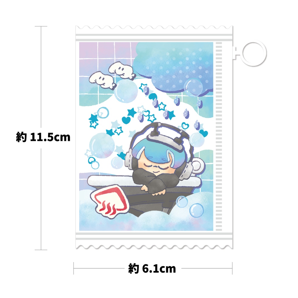 【準備中】そらくん×オバフロ キラキラスライドポーチ