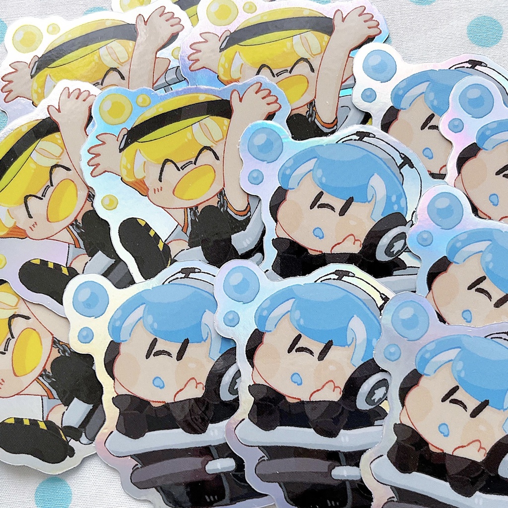 【準備中】マイイカホログラムステッカー