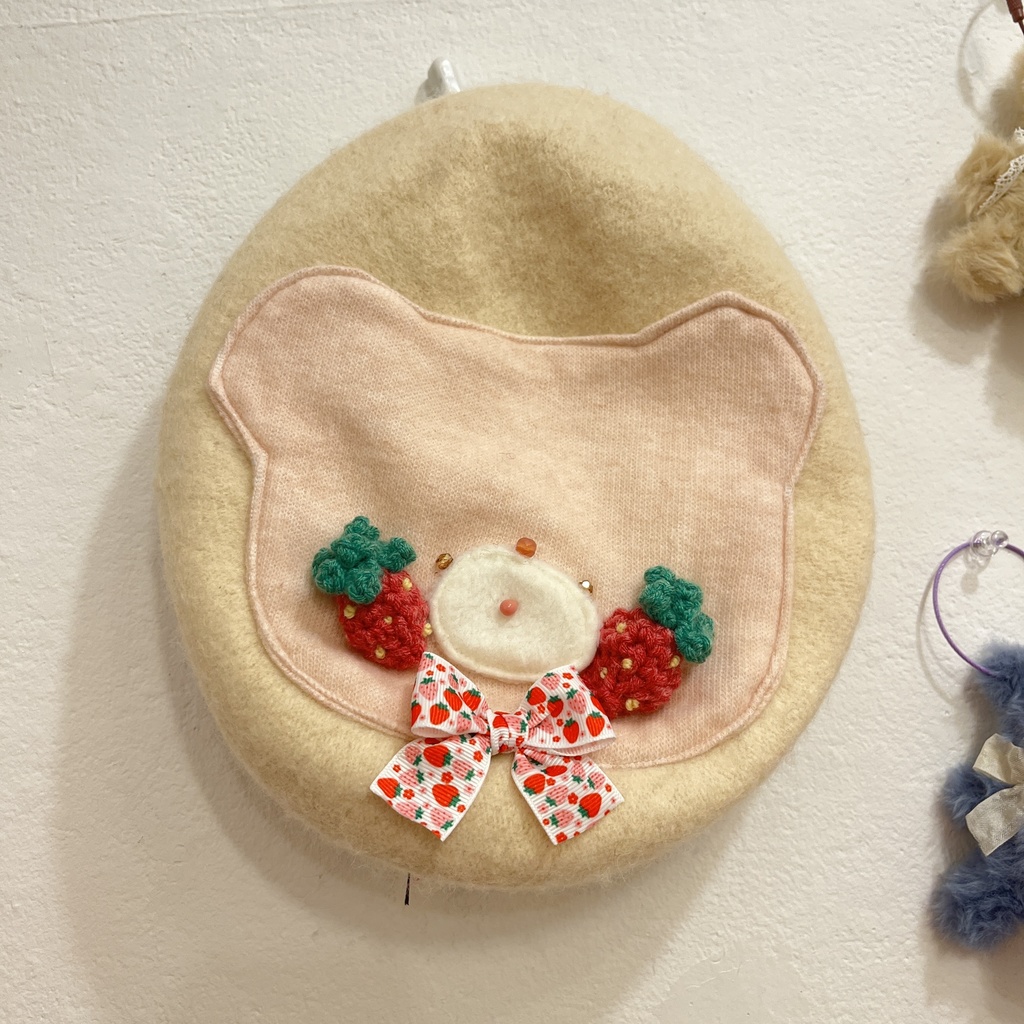 すとろべあ〜ちゃんベレー帽