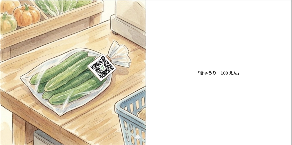 QRコードであそべるおみせやさん(連動アプリ・電子版ダウンロード特典付き)