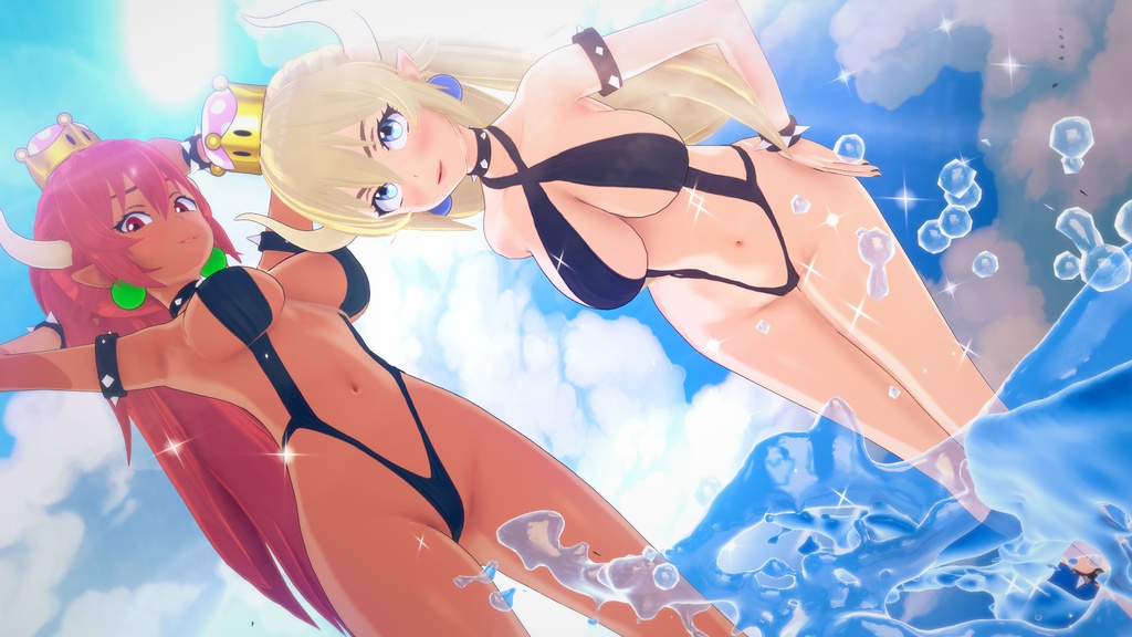 KK - Princess Bowsette (Mario Bros)