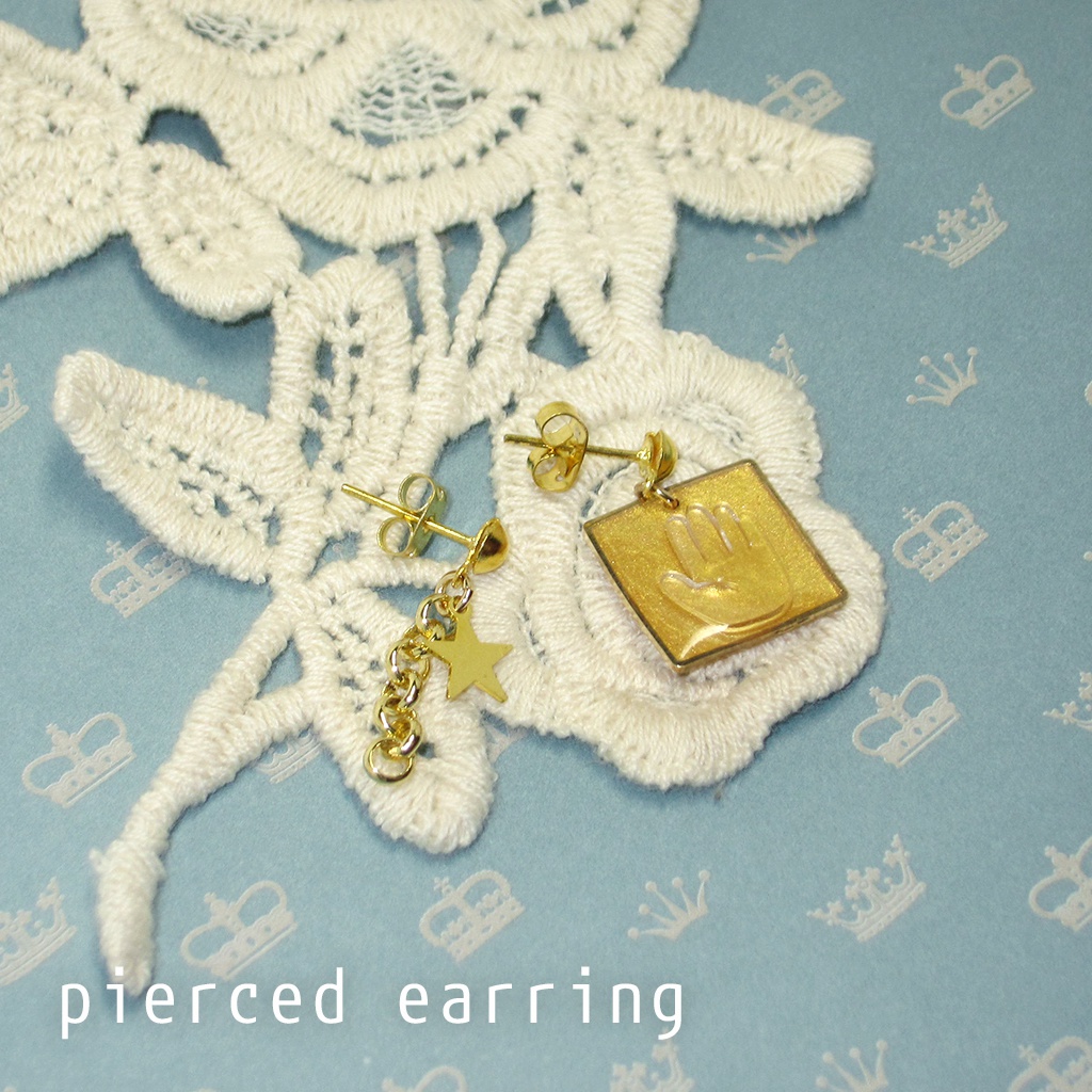 空条承太郎風 イヤリング/ピアス