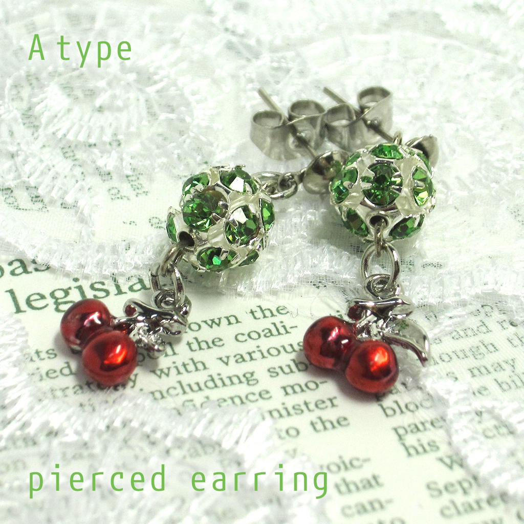 花京院典明/法皇の緑イメージ イヤリング/ピアス ver.2