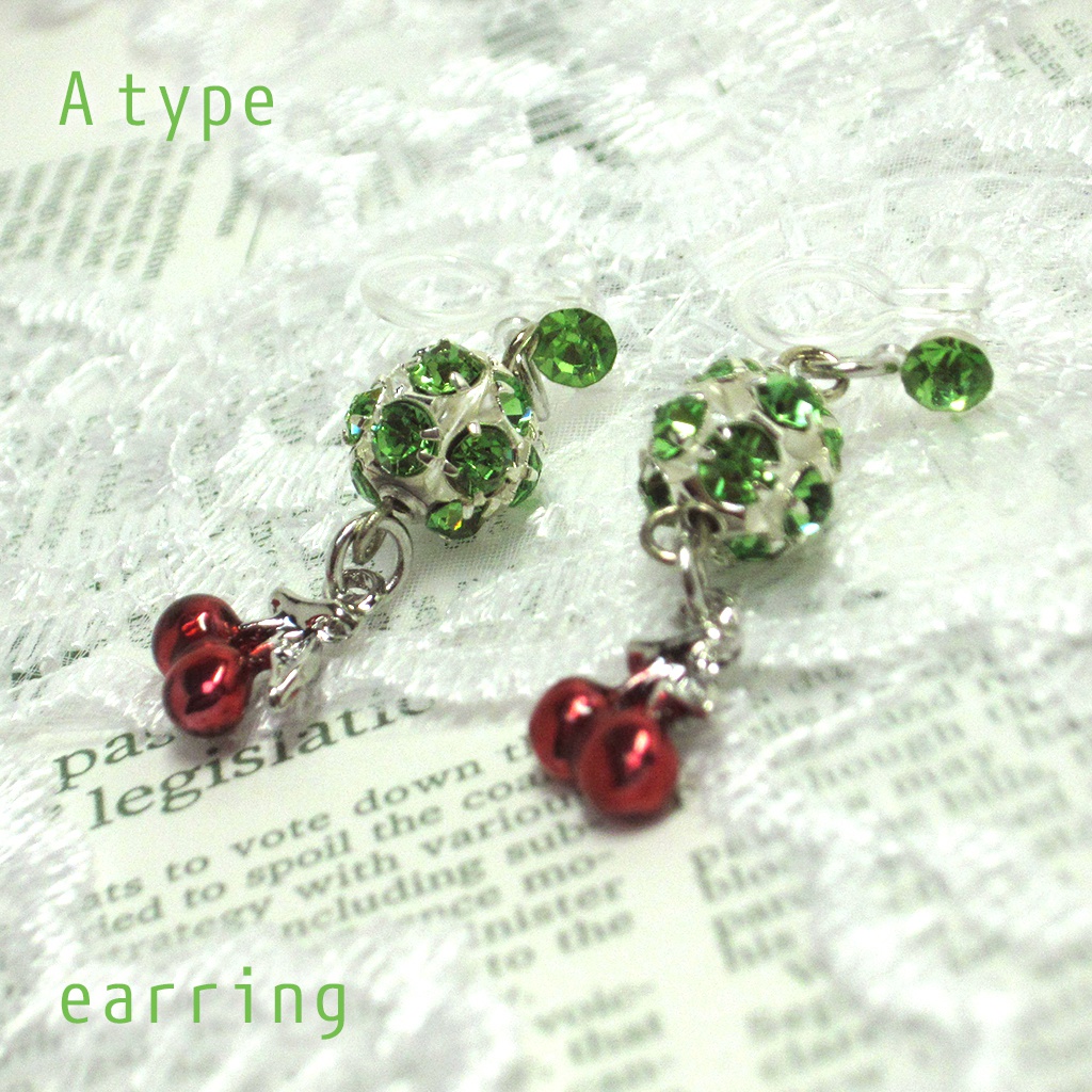 花京院典明/法皇の緑イメージ イヤリング/ピアス ver.2